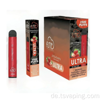 Großhandel Best 2500 Puffs ultra -Einwegvaper